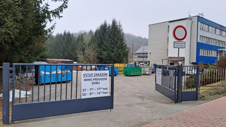 Sběrný dvůr Stříbrná Skalice